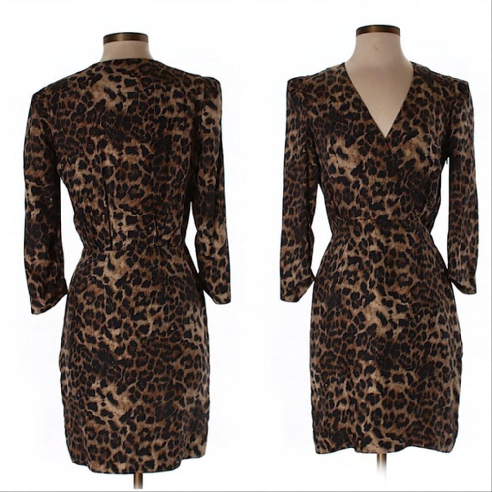 NWT Rebecca Minkoff Animal Print Dress Size 6